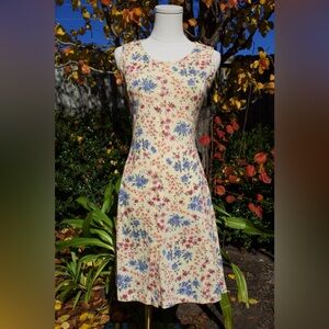 Vintage Floral Sun Dress